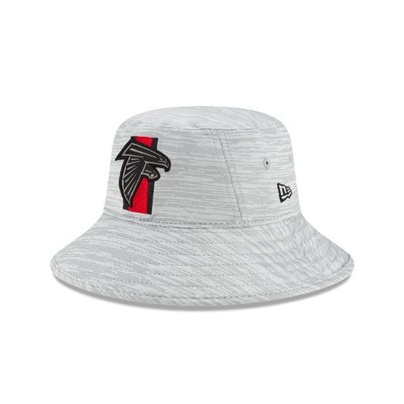 NFL Atlanta Falcons Official Training Stretch (NOJ1339) - Black New Era Bucket Hats